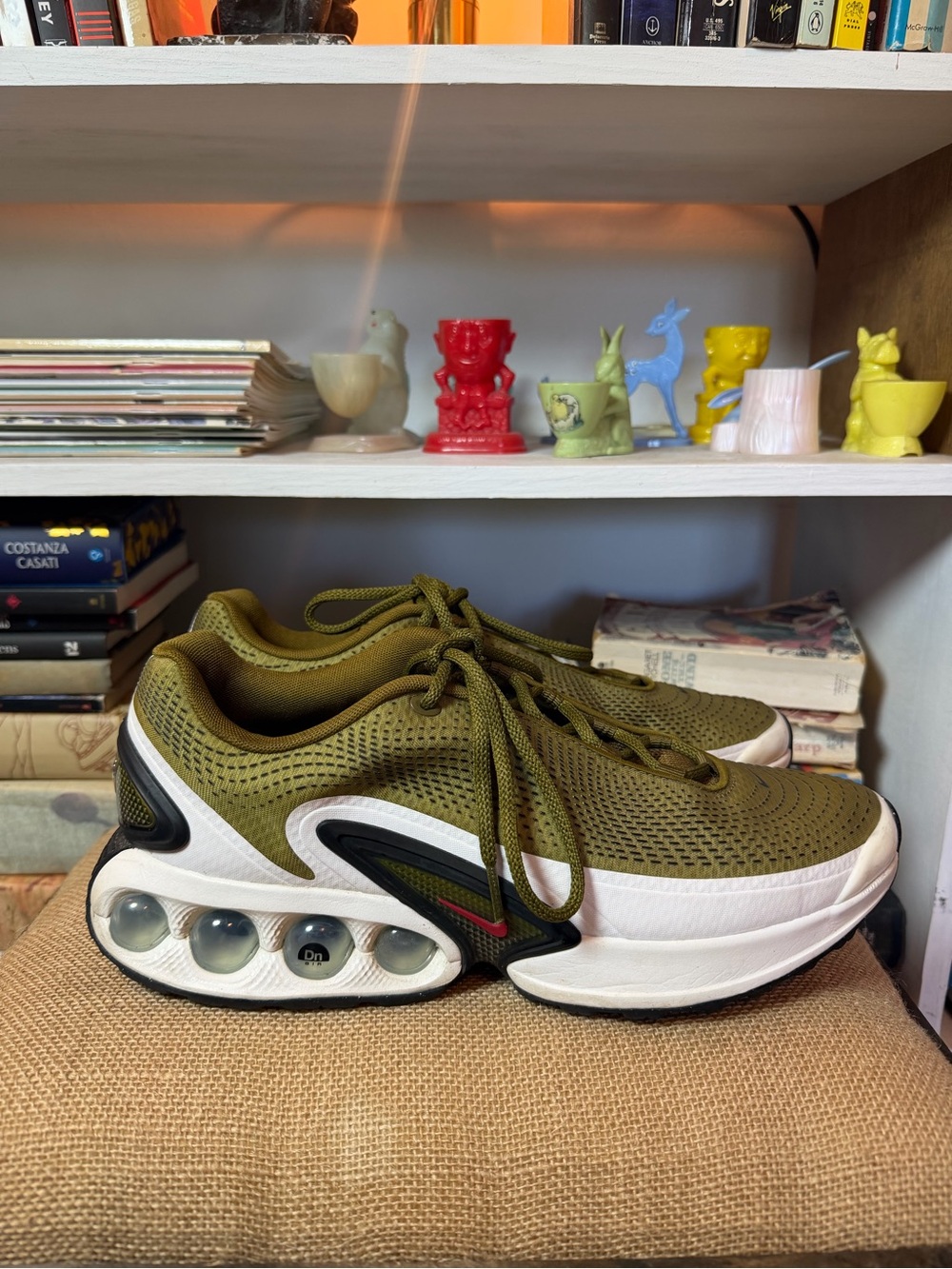 Nike air max DN olive green sneakers